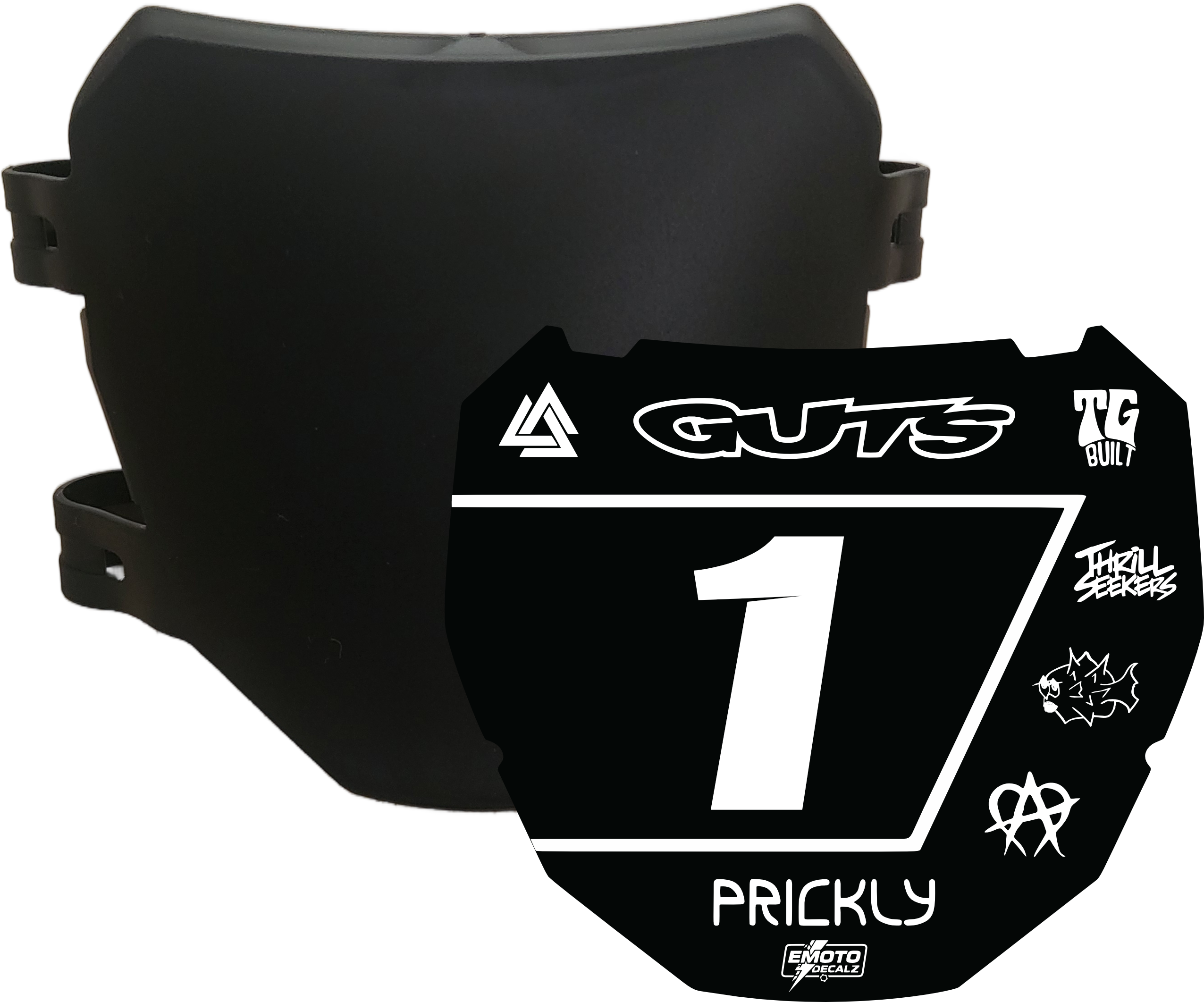 Blank ODI Style Plate + Decal